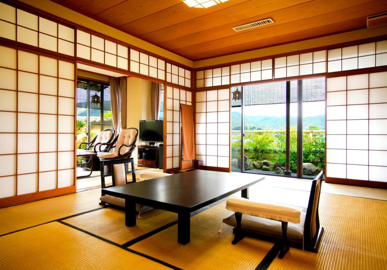 Kyoto Arashiyama Onsen Ryokan Togetsutei Quioto Exterior foto