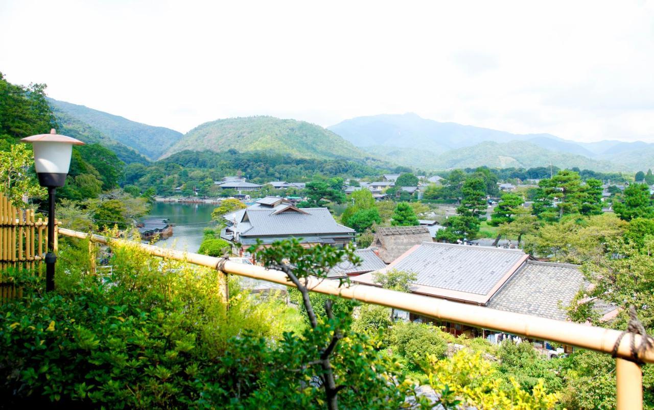 Kyoto Arashiyama Onsen Ryokan Togetsutei Quioto Exterior foto