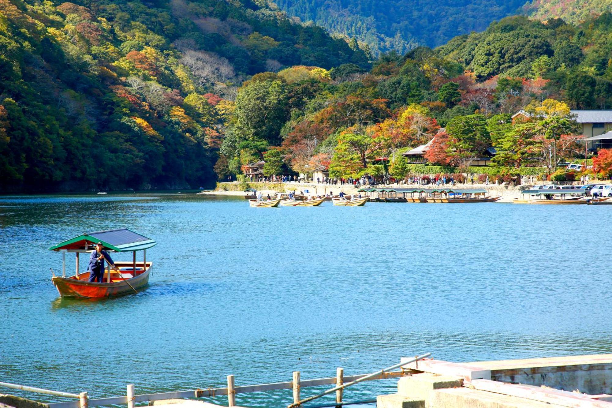 Kyoto Arashiyama Onsen Ryokan Togetsutei Quioto Exterior foto