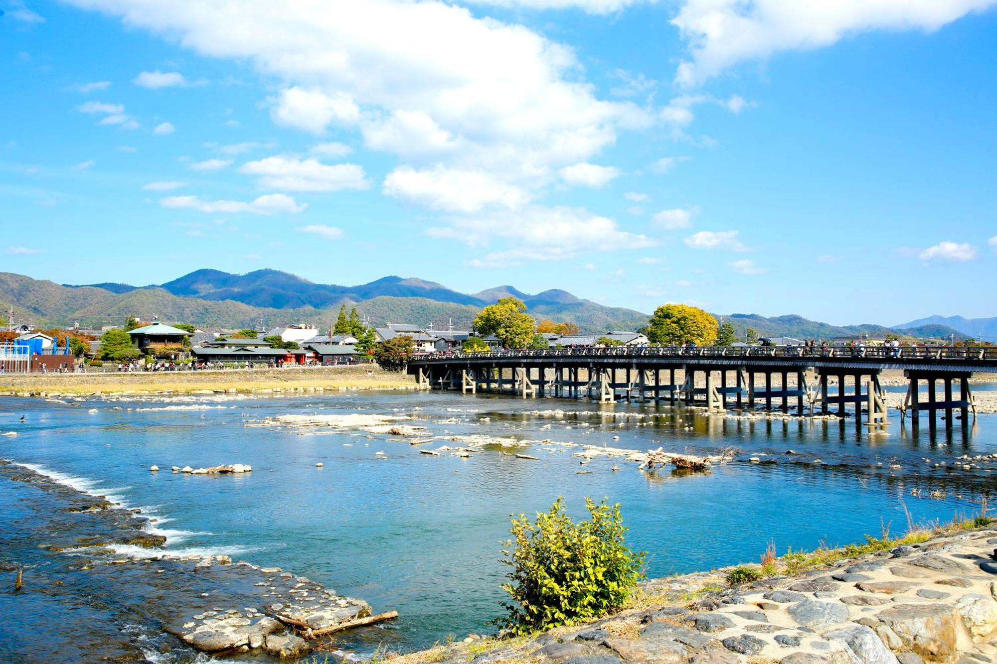 Kyoto Arashiyama Onsen Ryokan Togetsutei Quioto Exterior foto