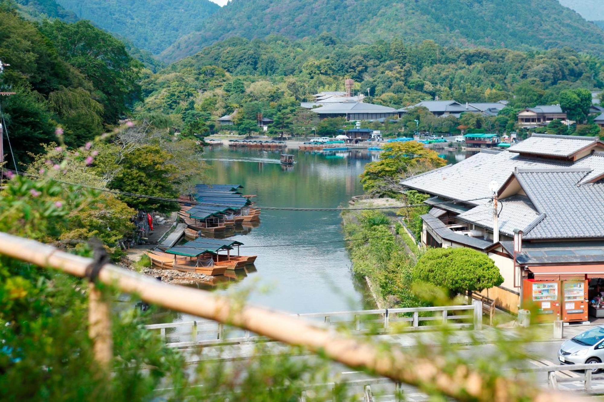 Kyoto Arashiyama Onsen Ryokan Togetsutei Quioto Exterior foto